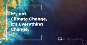 It's not Climate Change, it's Everything Change - ILFI campaign