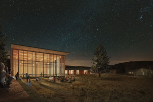 Rendering of the Youth Campus at Yellowstone pursuing LBC Certification.